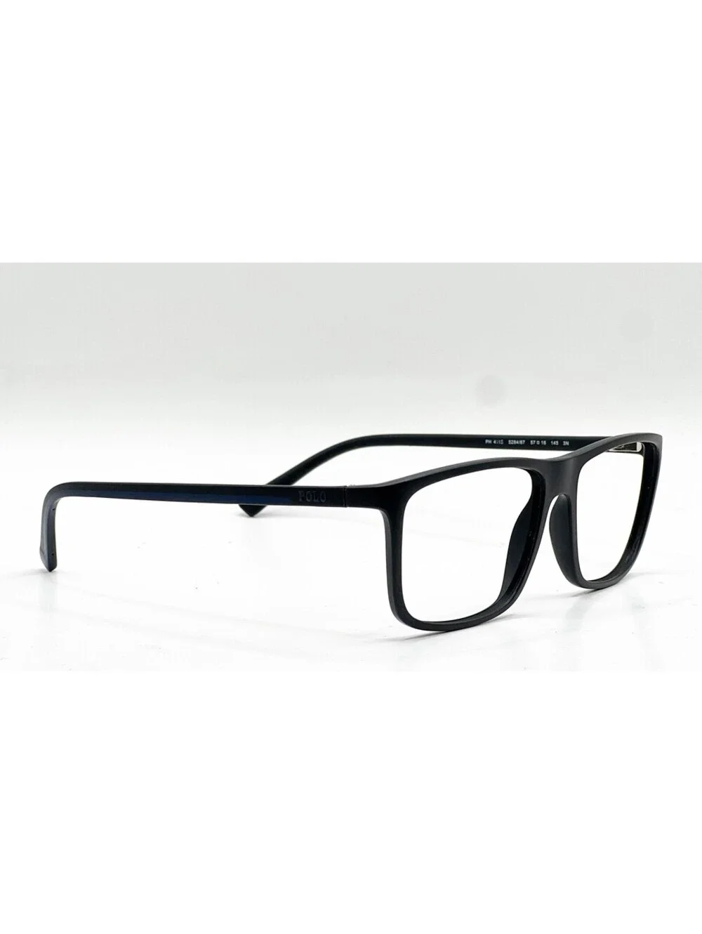 Ralph Lauren PH 4115 5284 87 Matte Black Dark Grey Eyeglass Frames 57-16-145